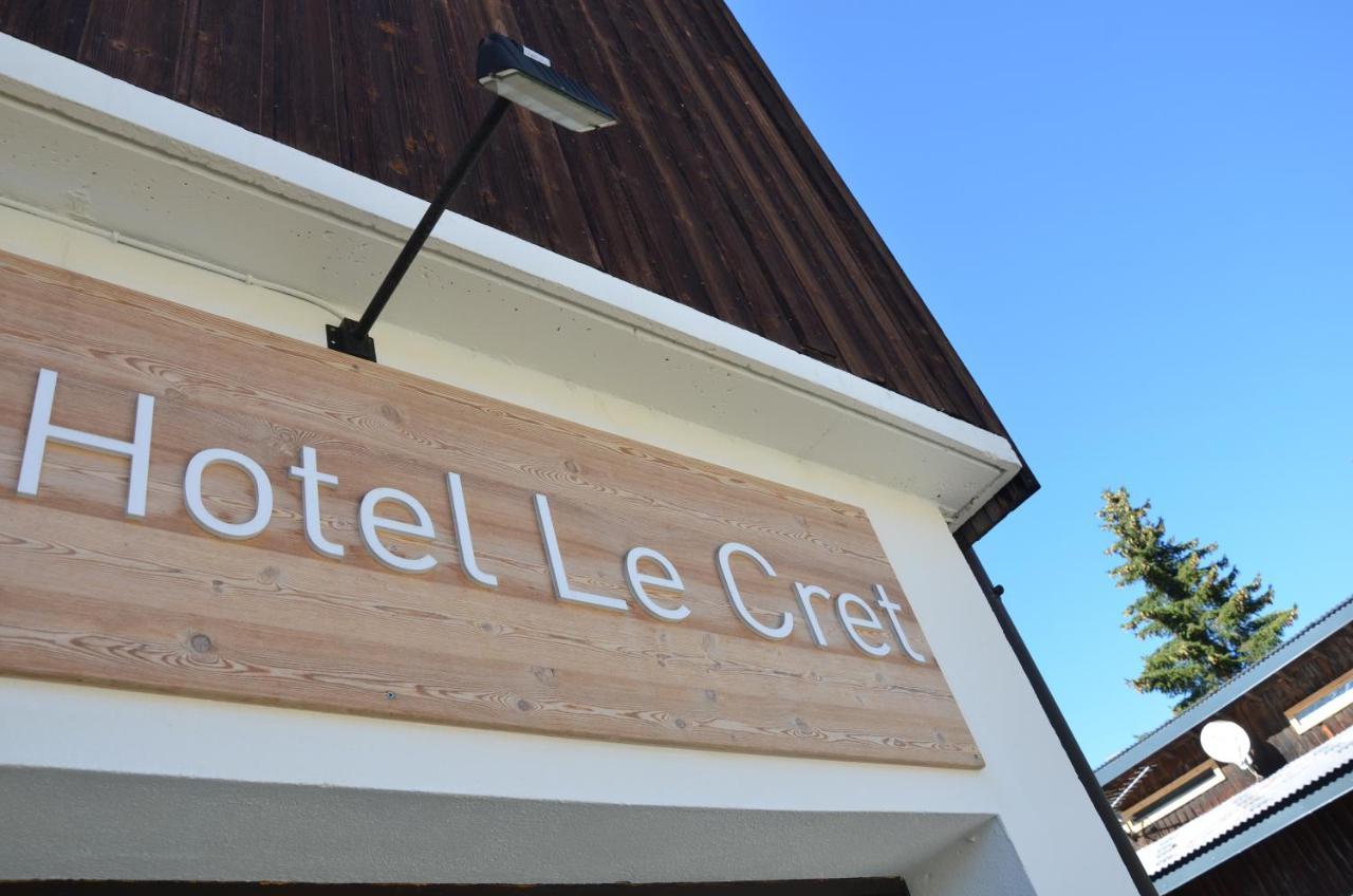 Hotel Le Cret Les Deux Alpes Exterior photo